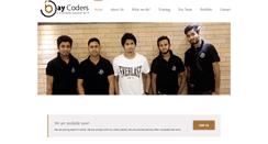 Desktop Screenshot of bay-coders.com